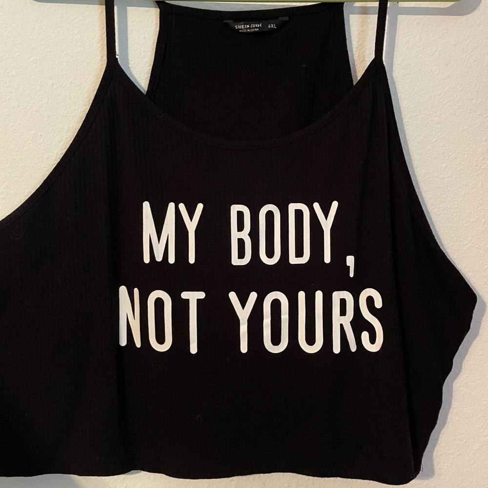 Plus Sized Crop Top